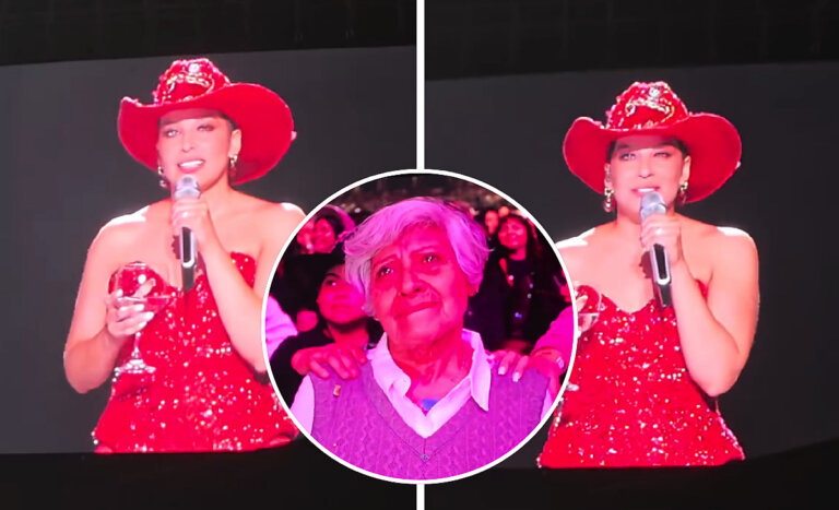 María José Quintanilla conmovió con discurso a su madre en su primer Santander Arena: 