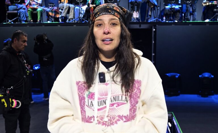 María José Quintanilla suspendió concierto en el Santander Arena por las lluvias: será reprogramado