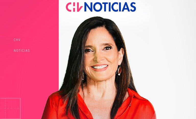 Matilde Burgos llega al departamento de prensa de Chilevisión para asumir conducción del noticiero