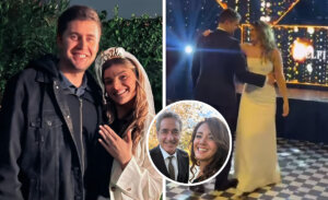 Priscilla Vargas y José Luis Repenning destacaron con sus looks en matrimonio de Delfina Gómez