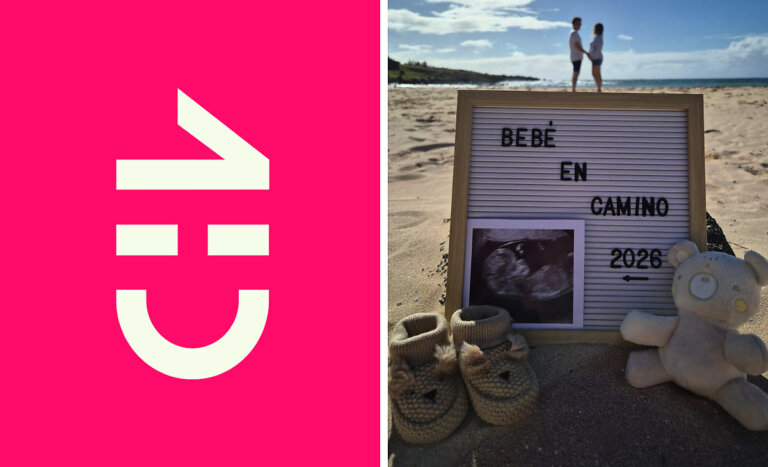 Meteorólogo de CHV anunció con emotiva fotografía el nacimiento de su primer hijo