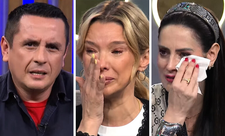 Emotivo momento: Claudia Schmitd y Adriana Barrientos se quebraron con mensajes de Pablo Canaliza