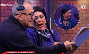 Paola Troncoso sufrió inesperado percance en vivo en Detrás del Muro: tuvo que improvisar
