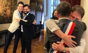 La aplaudida reacción de Gabriel Boric al compromiso de matrimonio de su hermano Tomás: "Hermosos"