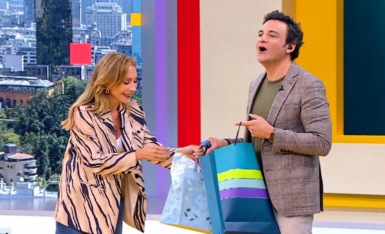 Gonzalo Ramírez se despidió de Mucho Gusto con especial regalo de Karen: 