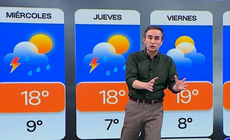 ¿No se acaba la lluvia? Anticipan nuevas precipitaciones para Santiago en los próximos días