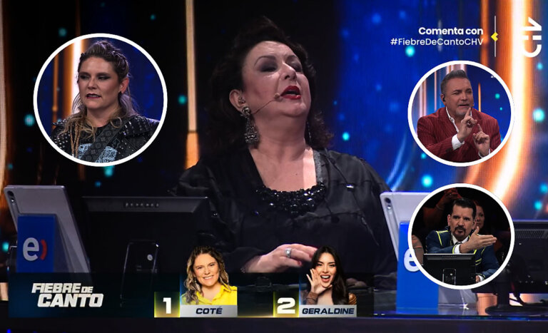 Verónica Villarroel y Luis Jara frenaron a Vasco Moulian por crítica a MJ Quiroz en Fiebre de canto